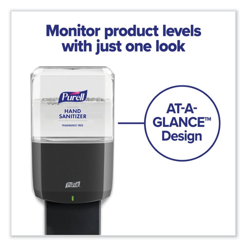 Advanced Hand Sanitizer Gel Refill, 1,200 mL, Clean Scent, For ES6 Dispensers, 2/Carton - Image 5