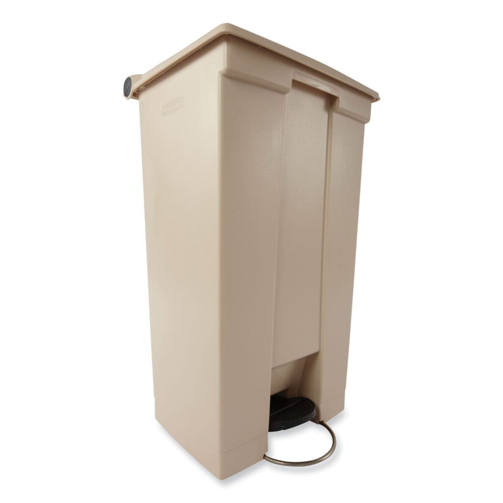 Legacy Step-On Receptacle, 23 gal, Polyethylene, Beige - Image 5