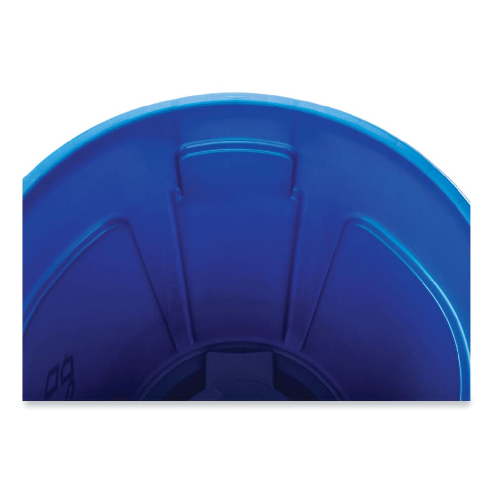 Brute Recycling Container, 32 gal, Polyethylene, Blue - Image 2
