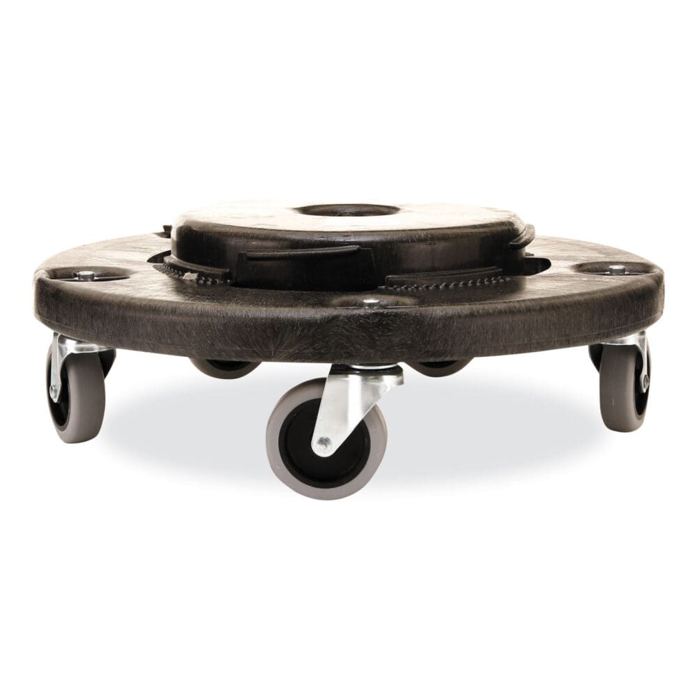Brute Quiet Dolly, 250 lb Capacity, 18.25" Diameter x 6.63"h, Black - Image 5