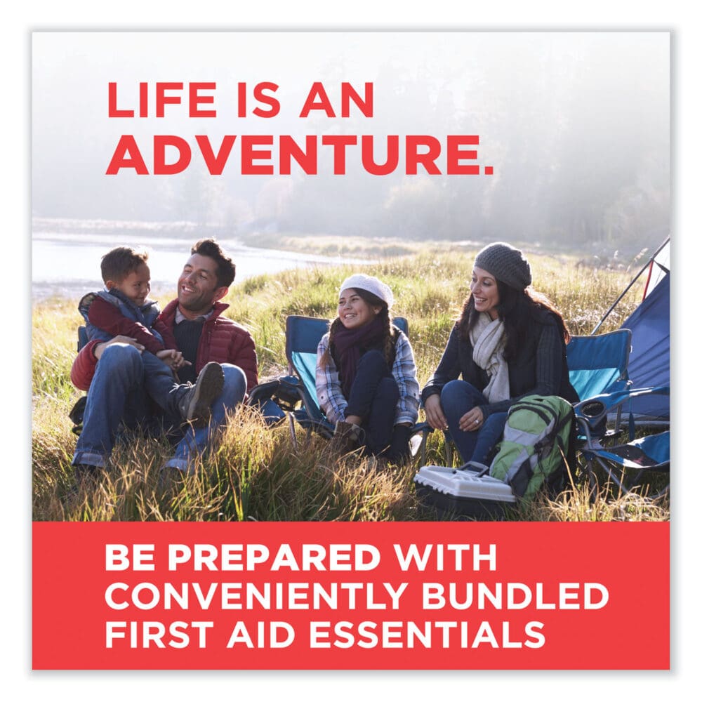 Mini First Aid To Go Kit, 12 Pieces, Plastic Case - Image 3