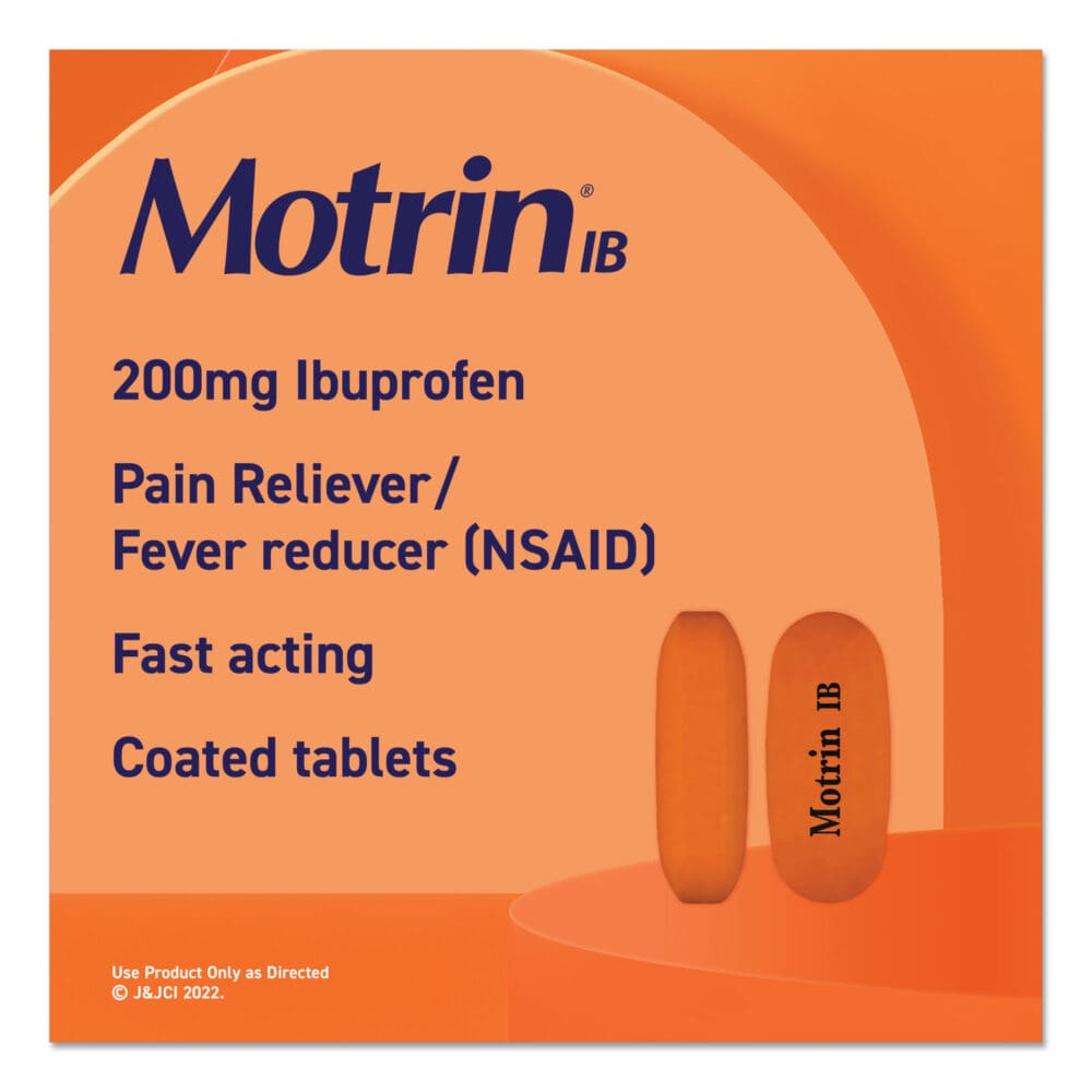 Ibuprofen Tablets, Two-Pack, 50 Packs/Box - Image 2