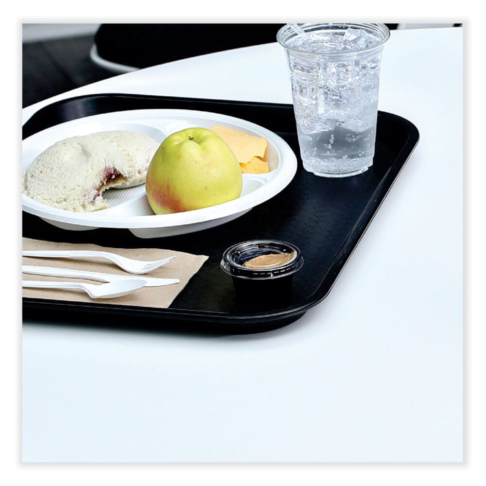 Souffle/Portion Cups, 2 oz, Polypropylene, Black, 125 Cups/Sleeve, 20 Sleeves/Carton - Image 5