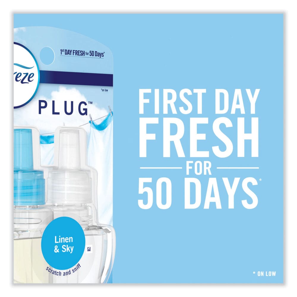 PLUG Air Freshener Refills, Linen and Sky, 0.87 oz - Image 7