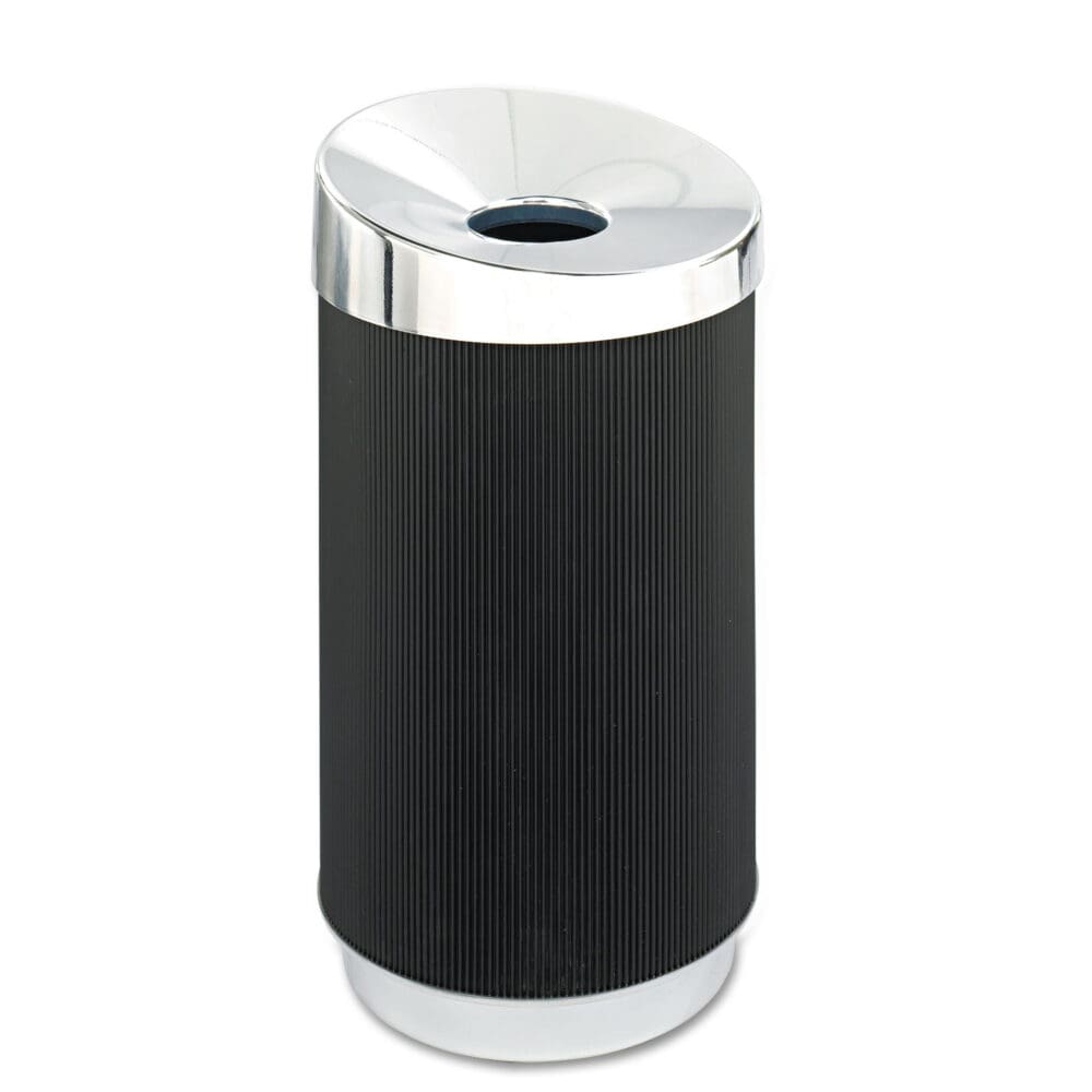 At-Your-Disposal Vertex Receptacle, 38 gal, Polyethylene, Black - Image 6