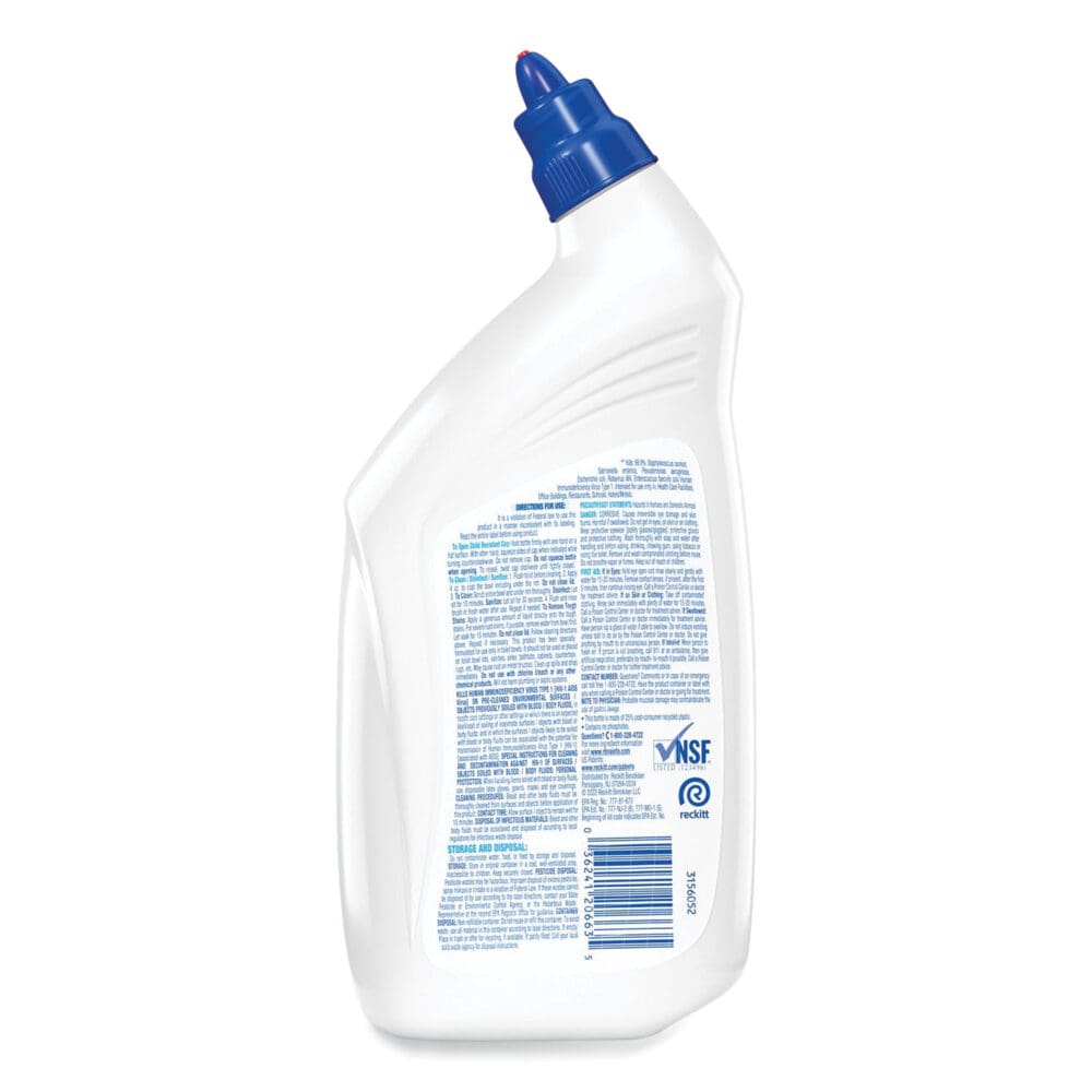 Disinfectant Toilet Bowl Cleaner, 32oz Bottle, 12/Carton - Image 2