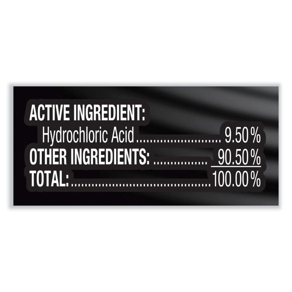 Disinfectant Toilet Bowl Cleaner w/Lime/Rust Remover, Atlantic Fresh, 24 oz, 9/Carton - Image 3