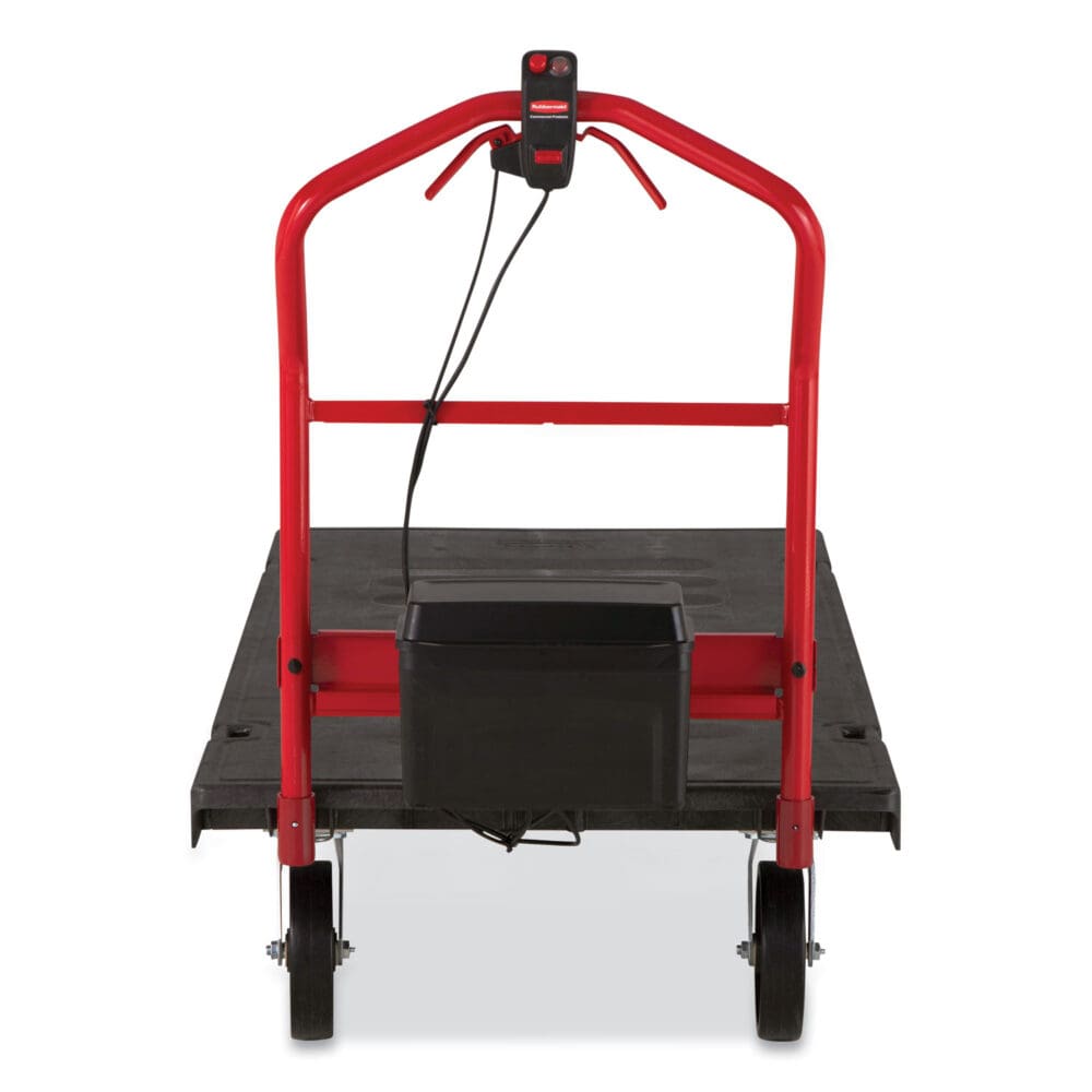 Motorized Kit for 30" x 60" Platform Trucks, Large, DC Motor, 60 V Lithium-Ion Battery, 0.5 mph to 3 mph, Black/Red - Image 7
