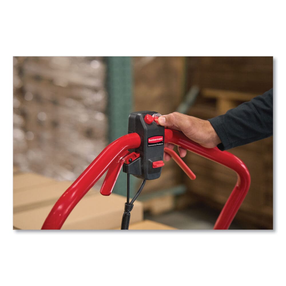Motorized Kit for 30" x 60" Platform Trucks, Large, DC Motor, 60 V Lithium-Ion Battery, 0.5 mph to 3 mph, Black/Red - Image 4