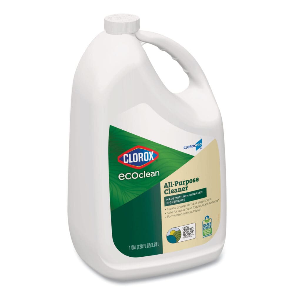 Clorox Pro EcoClean All-Purpose Cleaner, Unscented, 128 oz Bottle, 4/Carton - Image 10