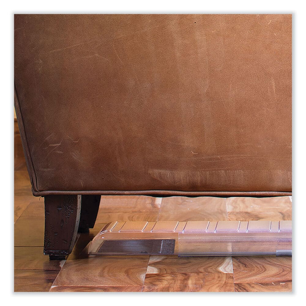 Under Furniture Air Deflector, 11 x 20 x 1.25, Clear - Image 2
