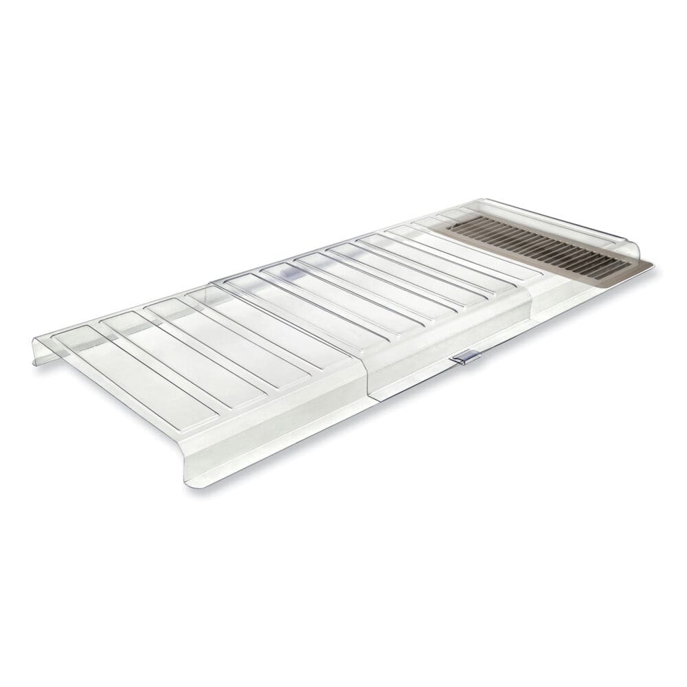 Under Furniture Air Deflector, 11 x 20 x 1.25, Clear - Image 4