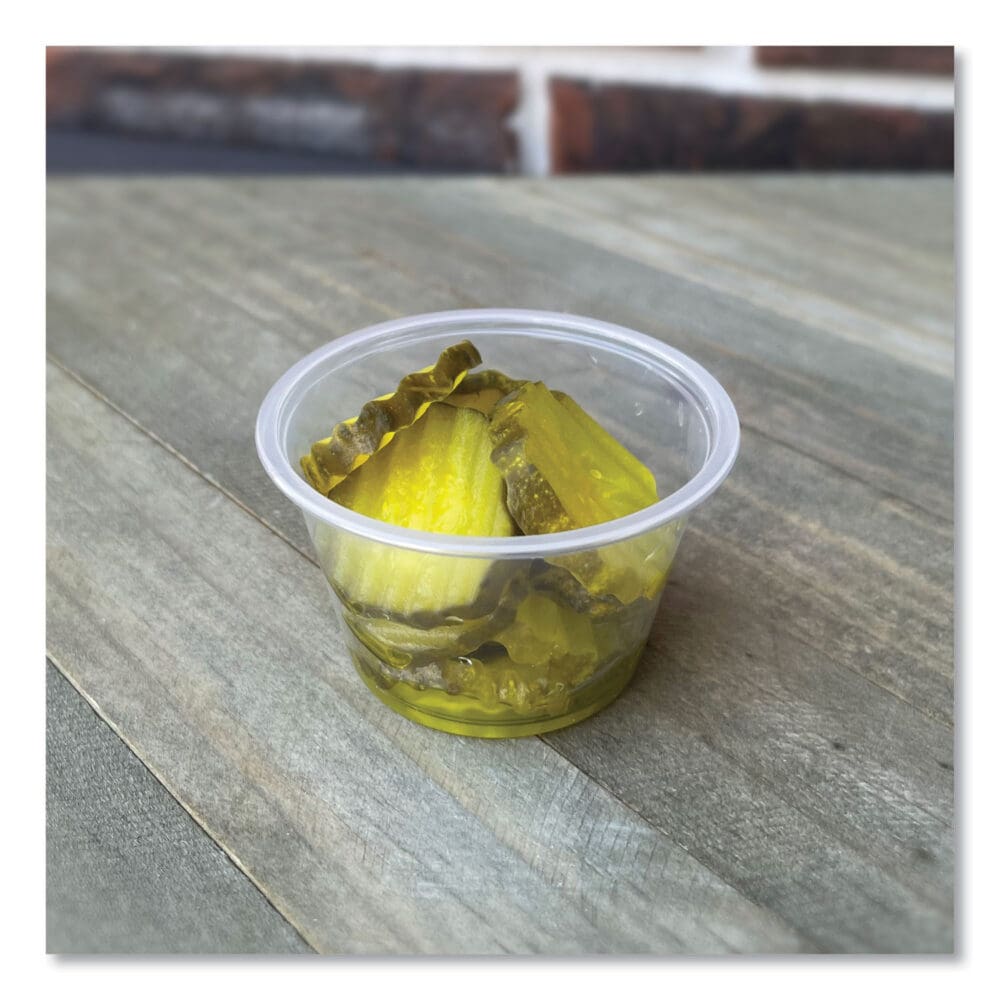 Souffle/Portion Cups, 4 oz, Polypropylene, Translucent, 2,500/Carton - Image 3