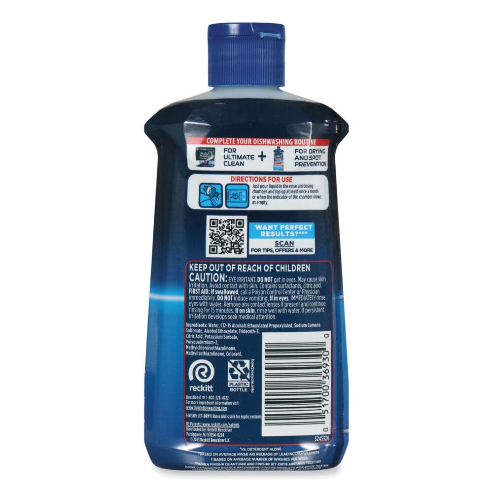 Jet-Dry Rinse Agent, 8.45 oz Bottle - Image 5