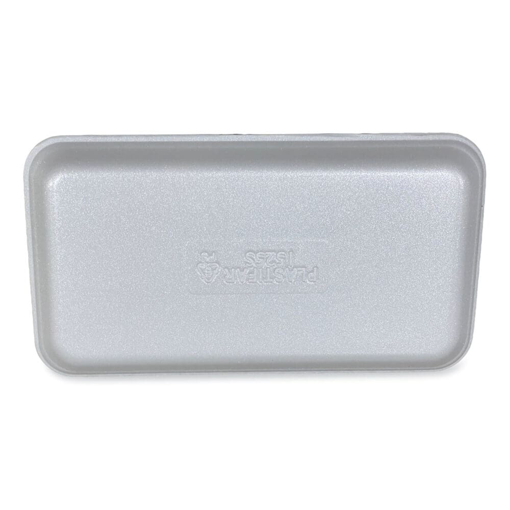 Meat Trays, #1525, 14.5 x 8 x 0.75, White, 250/Carton - Image 4