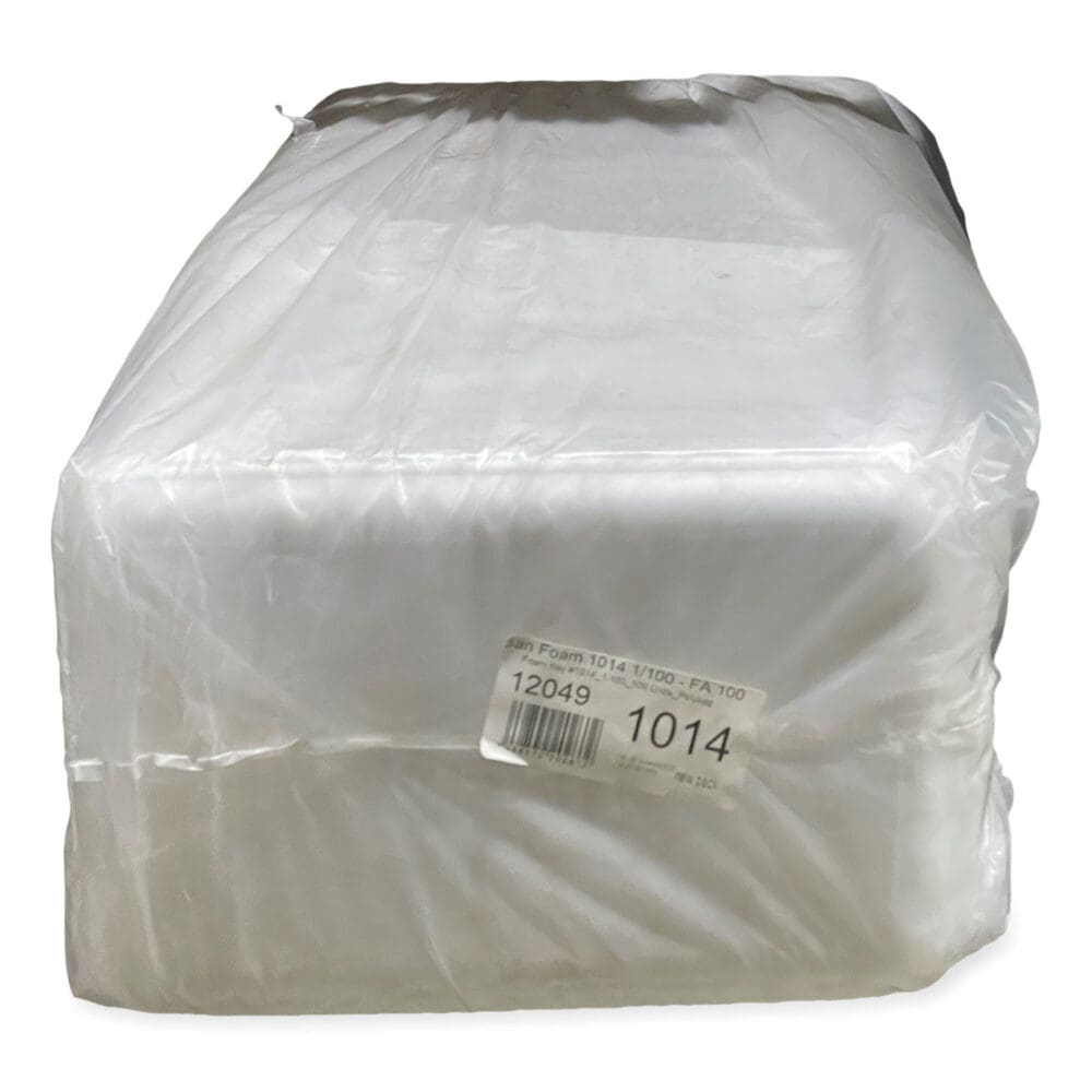 Meat Trays, 13.81 x 9.25 x 0.71, White, 100/Carton - Image 4