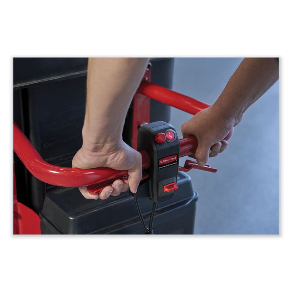 Motorized Roto Tilt Truck, 202 gal, 1,000 lb Capacity, Plastic, Black - Image 4