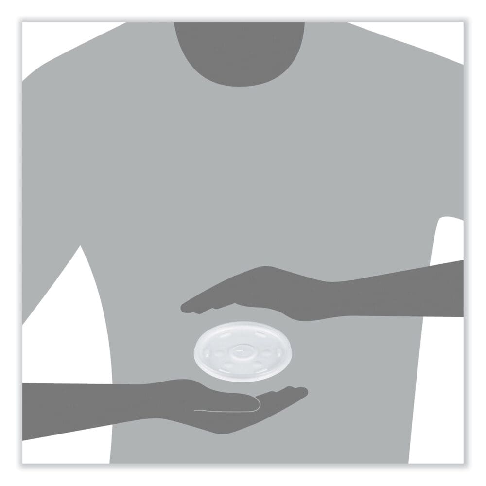 Cold Cup Lids, Fits 8 to 32 oz Cups/Containers, Translucent, 100/Sleeve, 10 Sleeves/Carton - Image 6