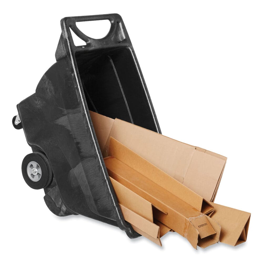 Structural Foam Tilt Truck, 101 gal, 850 lb Capacity, Plastic, Black - Image 4