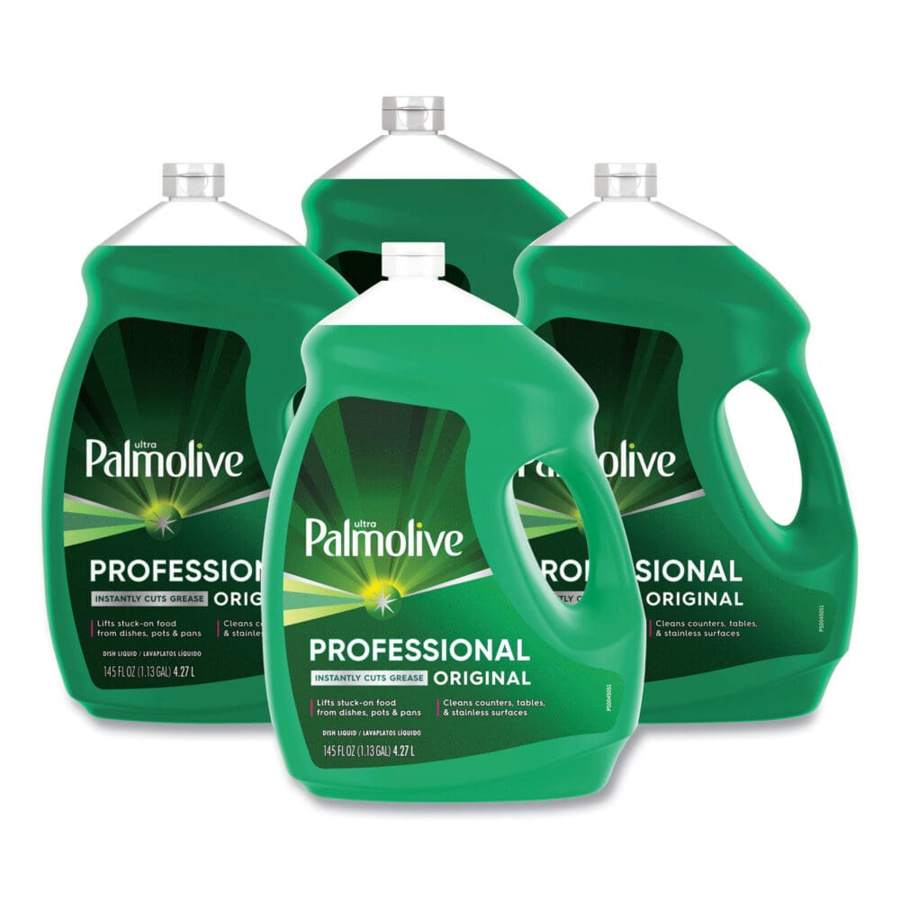 Professional Dishwashing Liquid, Fresh Scent, 145 oz Bottle, 4/Carton - Image 4