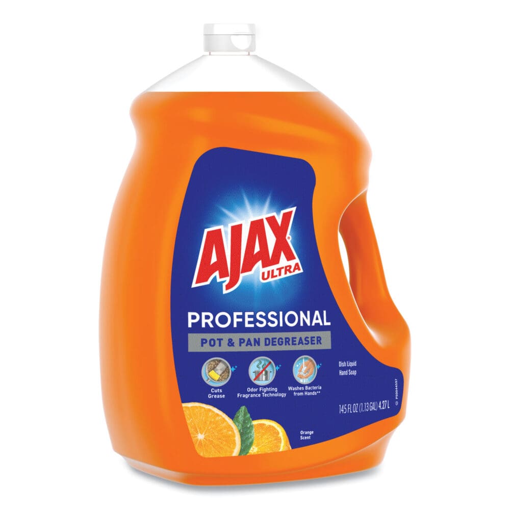 Dish Detergent, Orange Scent, 145 oz Bottle, 4/Carton - Image 2