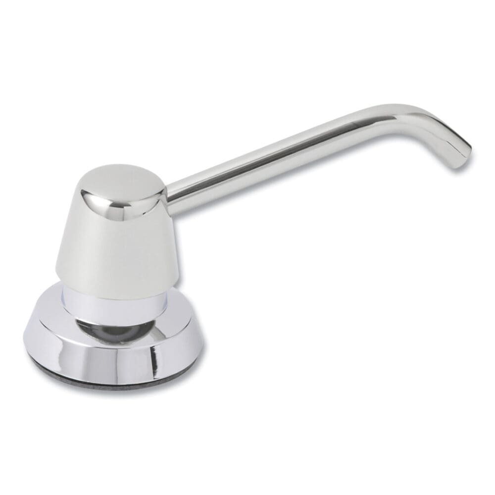 Contura Lavatory-Mounted Soap Dispenser, 34 oz, 3.31 x 4 x 17.63, Chrome/Stainless Steel - Image 5