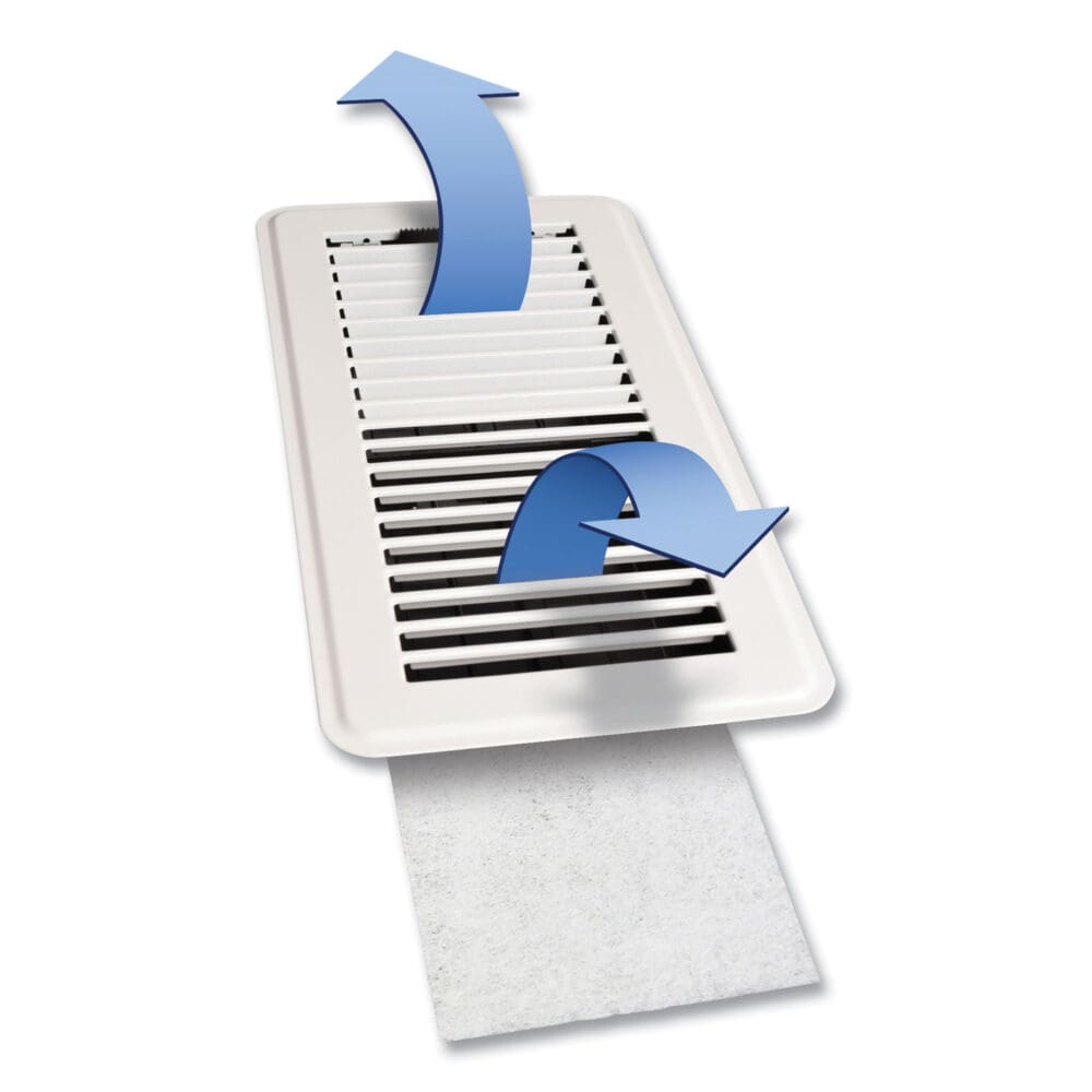 Electrostatic Register Filter, 4 x 12 x 0.1, White, 12/Pack - Image 2