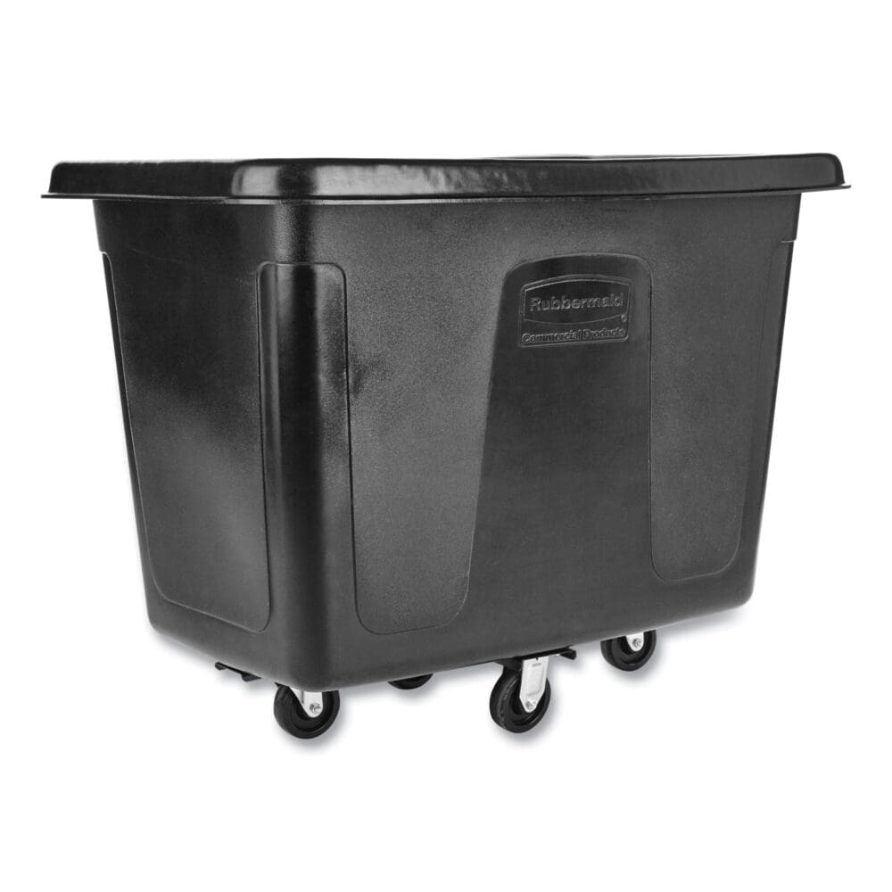 Cube Truck, 59 gal, 300 lb Capacity, Plastic, Black - Image 2