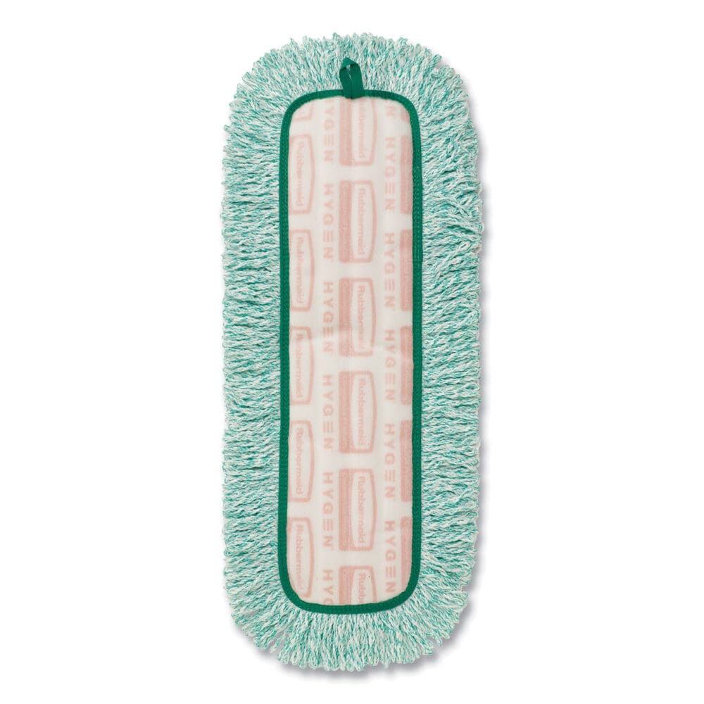 Dust Pad with Fringe, Microfiber, 18" Long, Green, 6/Carton - Image 5