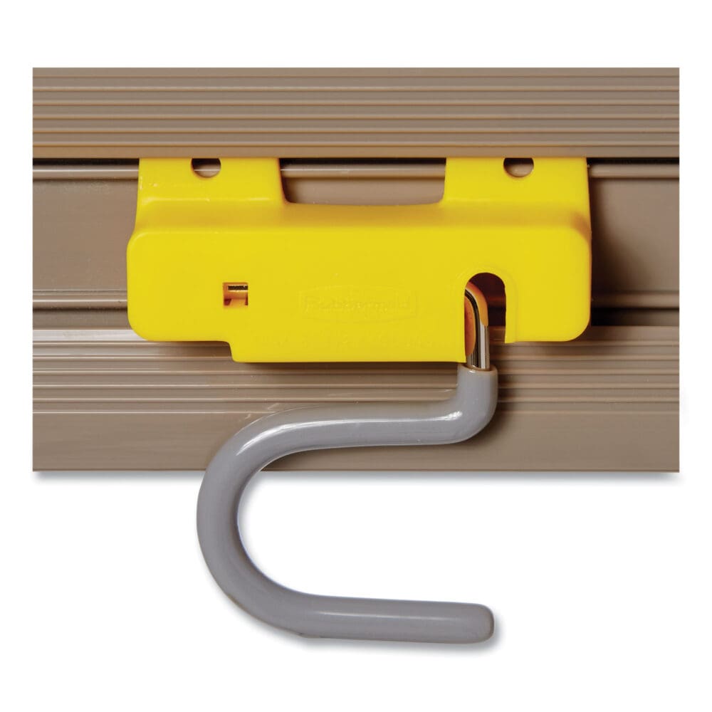 Closet Organizer/Tool Holder, 34w x 3.25d x 4.25h, Gray - Image 4