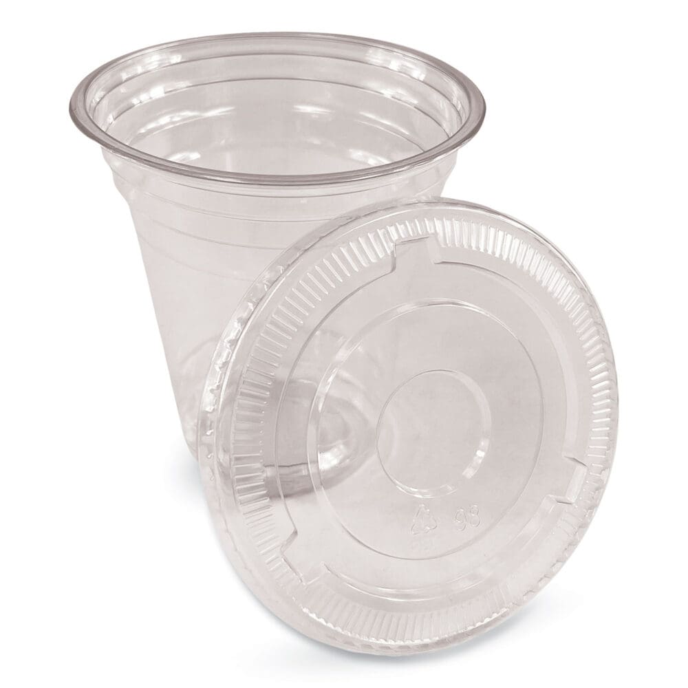 Clear Plastic PET Cups, 12 oz, 50/Pack - Image 2