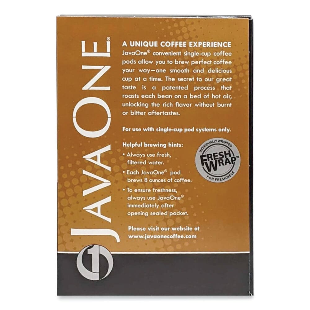 Coffee Pods, Colombian Supremo, Single Cup, 14/Box - Image 4