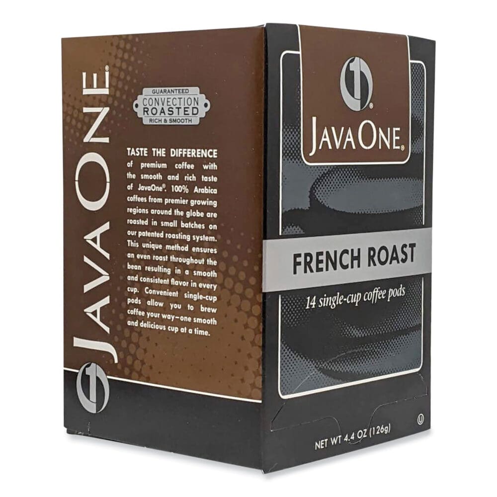 Coffee Pods, French Roast, Single Cup, 14/Box - Image 2