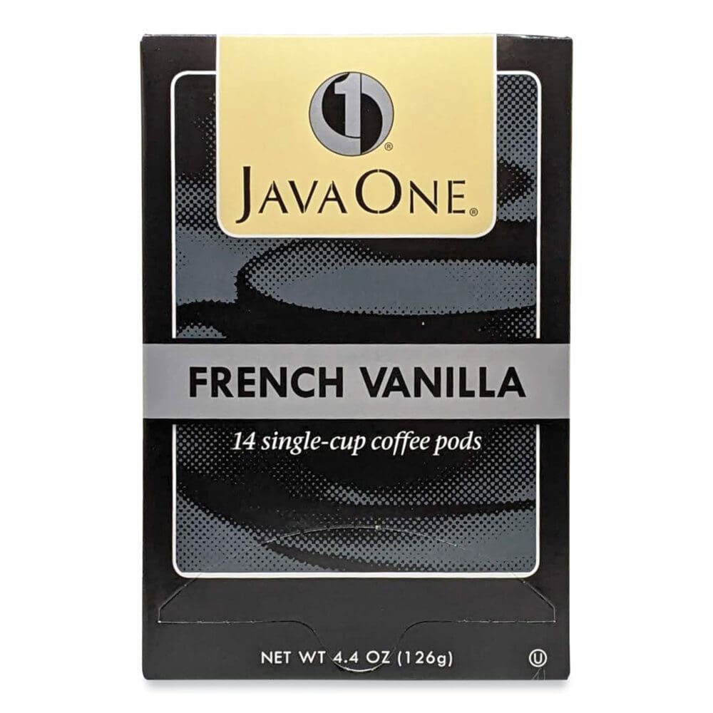 Coffee Pods, French Vanilla, Single Cup, 14/Box - Image 7