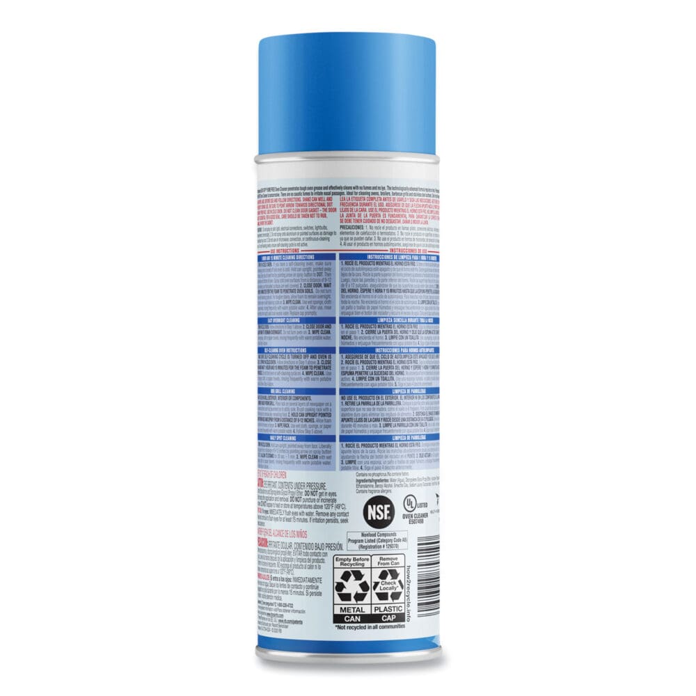 Fume Free Max Oven Cleaner, Foam, Lemon, 24 oz Aerosol Spray, 6/Carton - Image 2