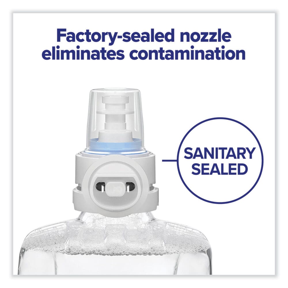 CS8 Soap Dispenser, 1,200 mL, 5.79 x 3.93 x 10.31, White - Image 3
