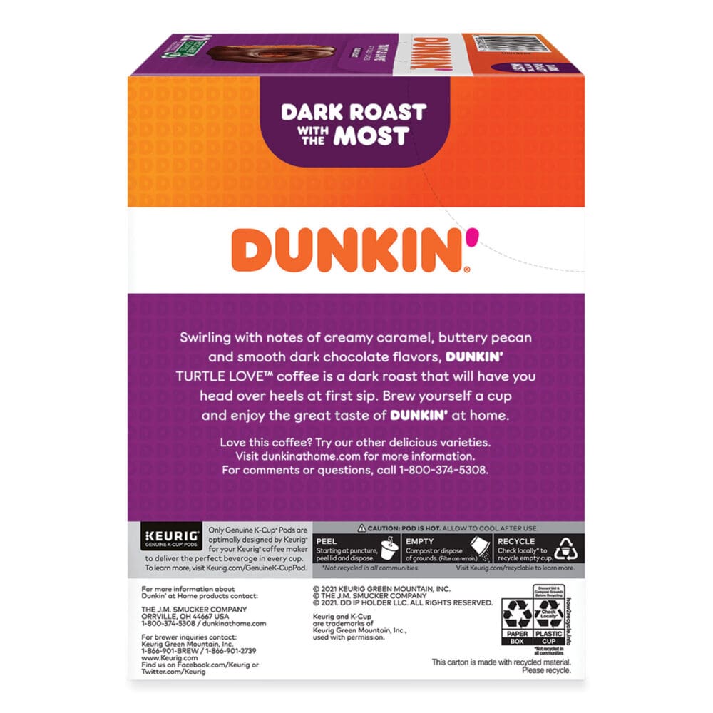 K-Cup Pods, Turtle Love Coffee, 22/Box - Image 3