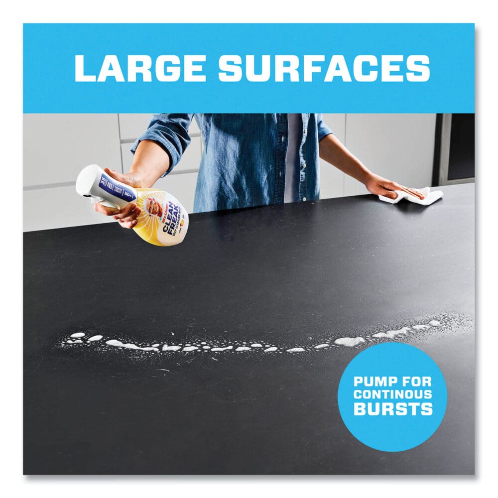 Clean Freak Deep Cleaning Mist Multi-Surface Spray Refill, Lemon Zest, 16 oz Refill Bottle - Image 3