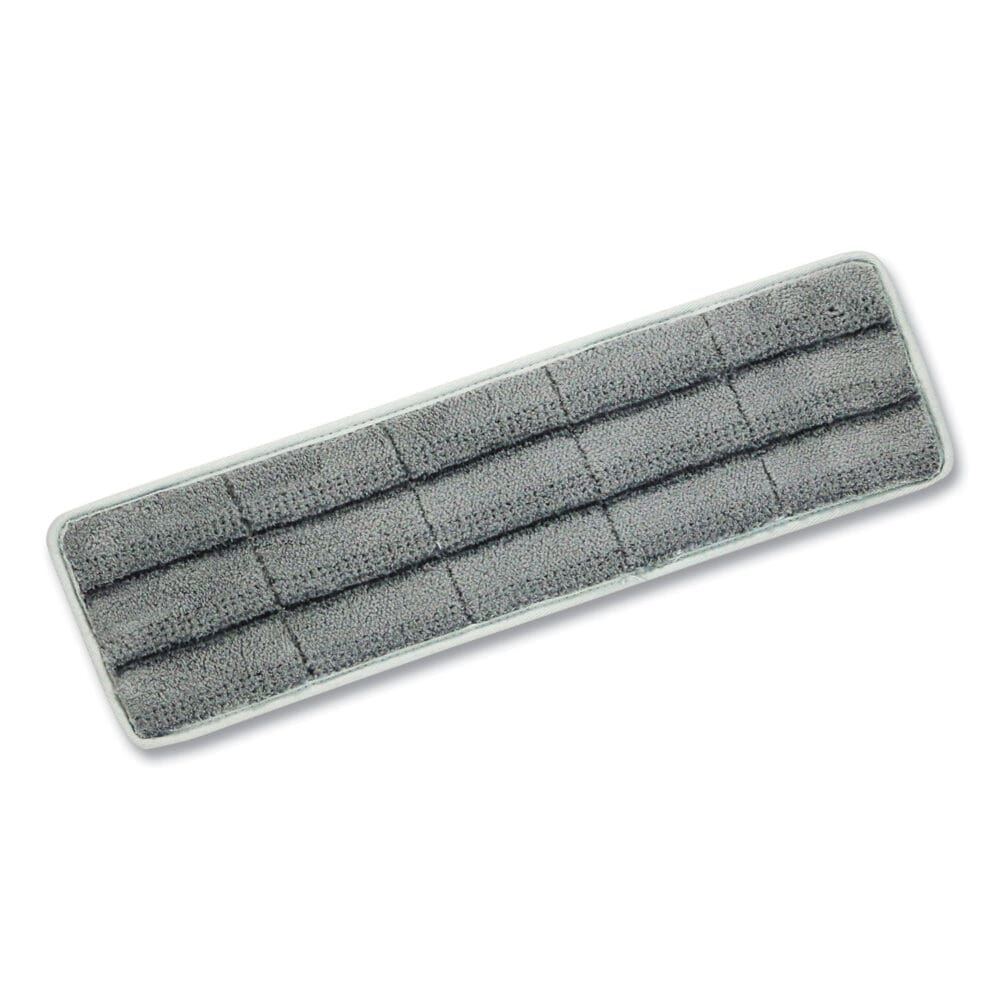 OmniClean Microfiber Pads, 16", Gray, 5/Pack - Image 2
