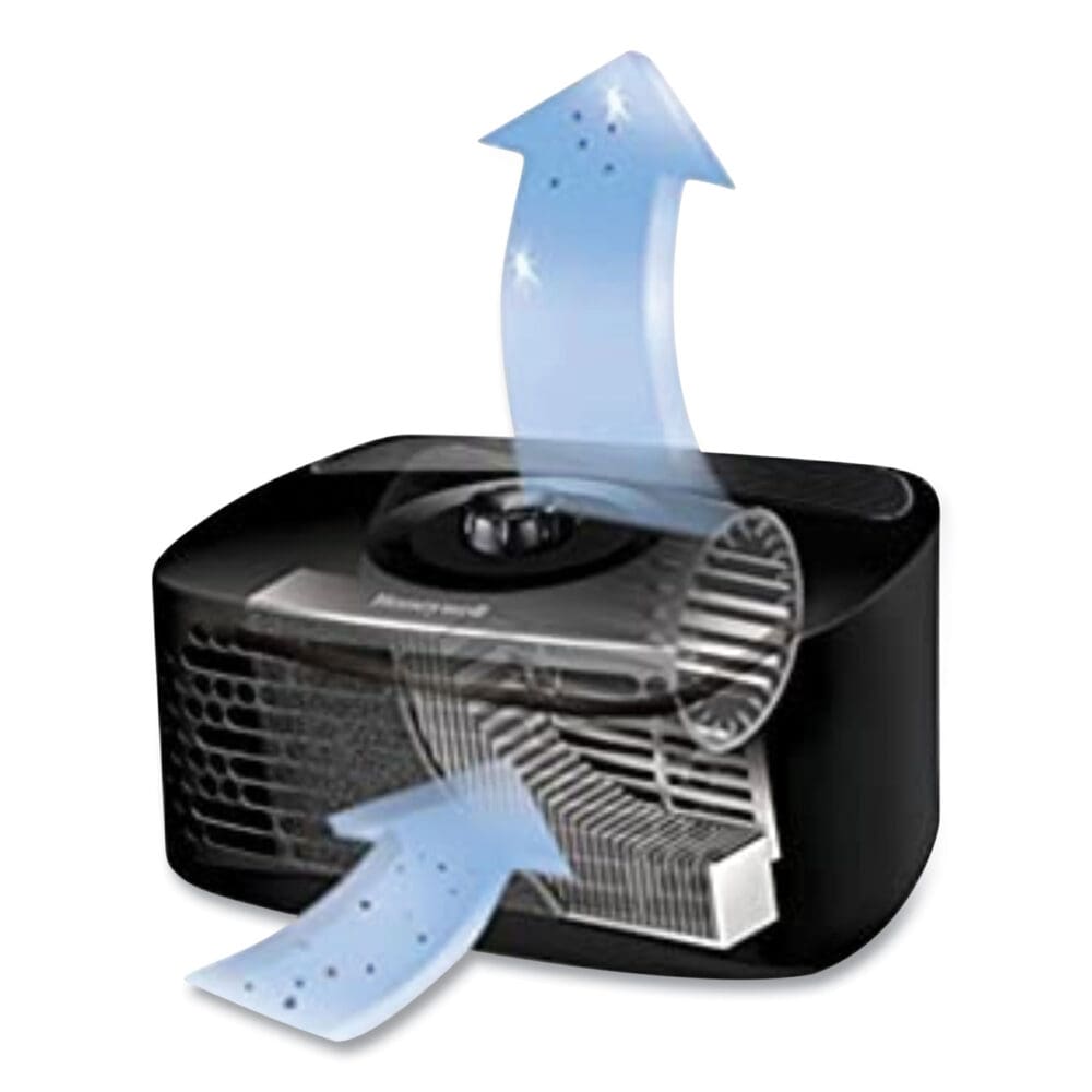 True HEPA Tabletop Air Purifier, 90 sq ft Room Capacity, Black - Image 4