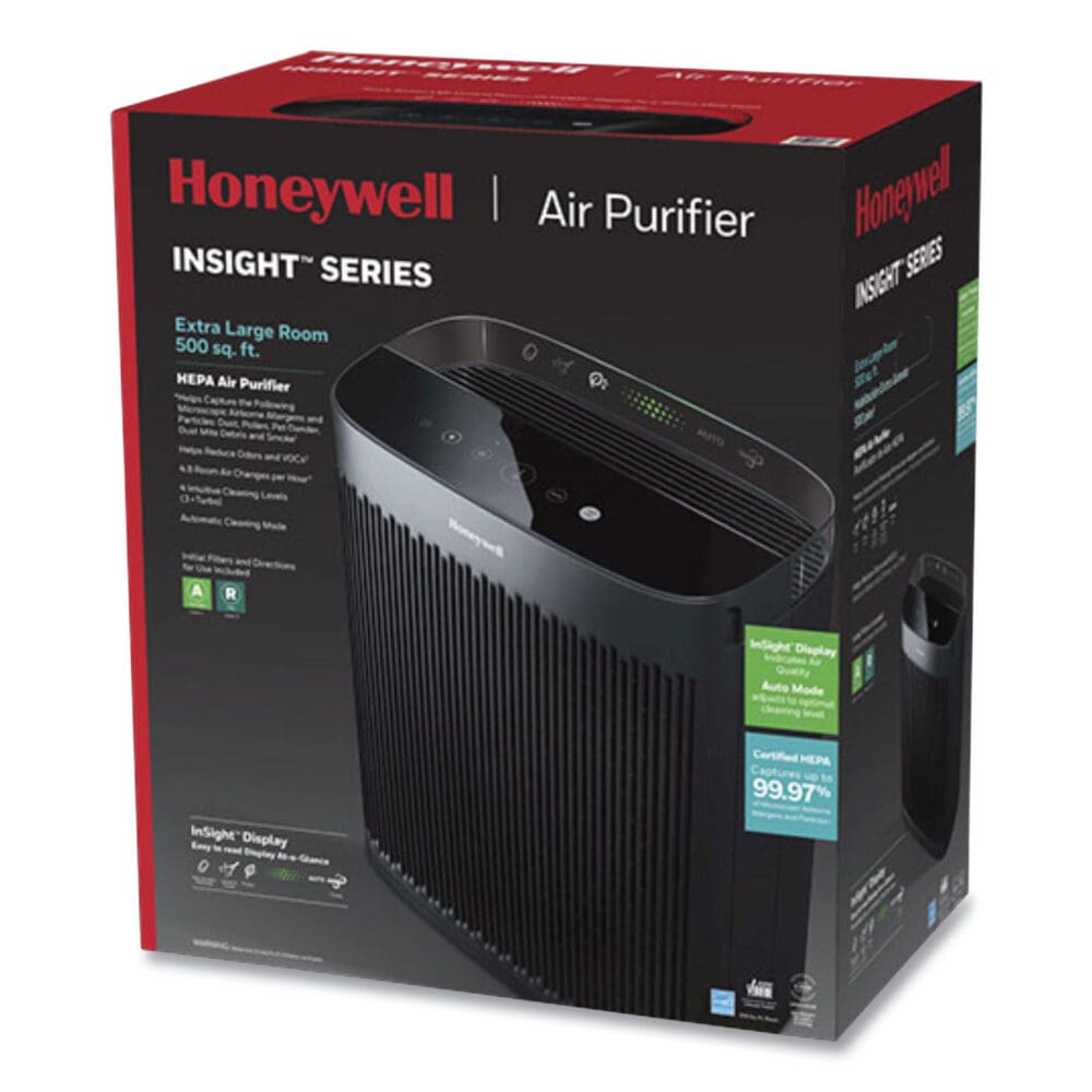 Insight Air Purifier HPA5300B, 500 sq ft Room Capacity, Black - Image 3