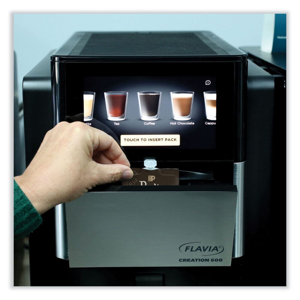 FLAVIA Ground Coffee Freshpacks, French Roast, 0.35 oz Freshpack, 76/Carton - Image 7