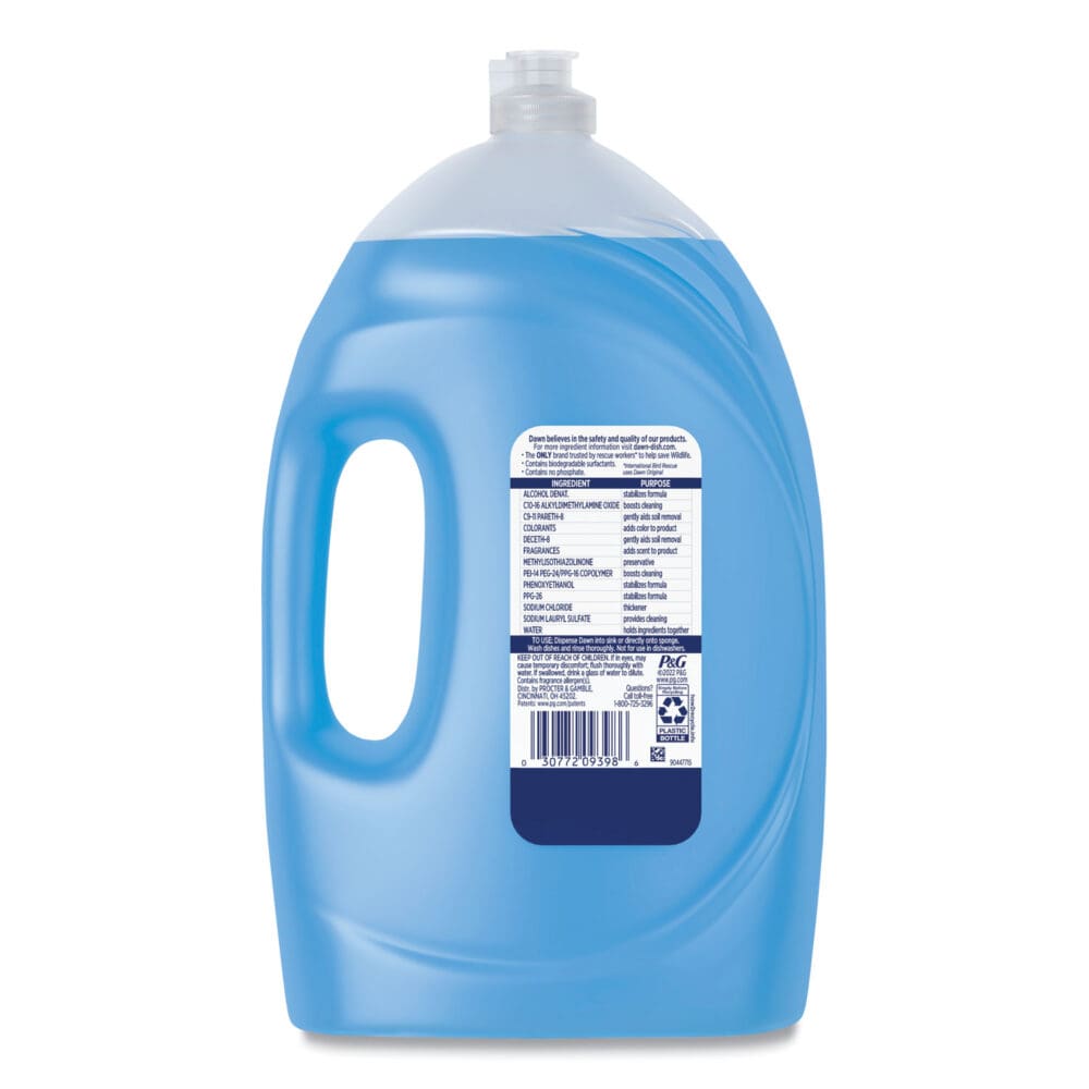 Ultra Liquid Dish Detergent, Original Scent, 70 oz, 6/Carton - Image 3