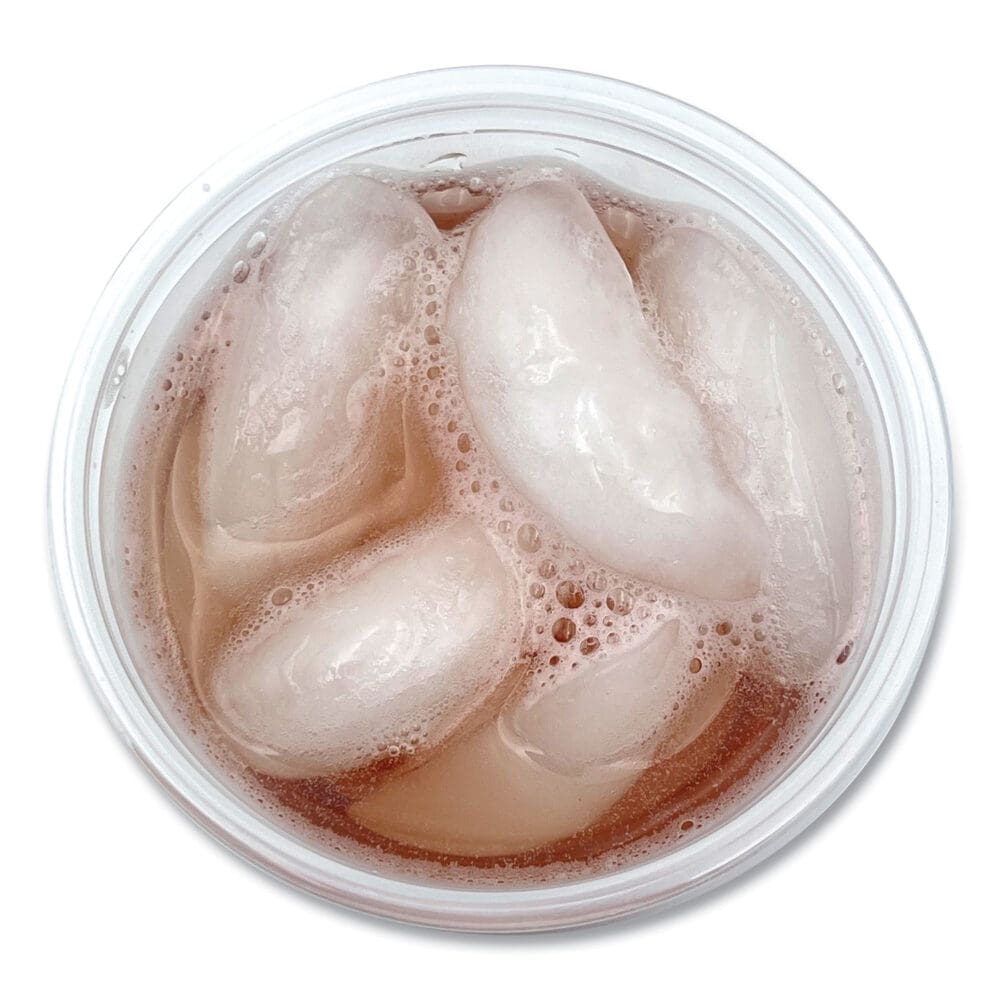 Translucent Plastic Cold Cups, 20 oz, Clear, 1,000/Carton - Image 2