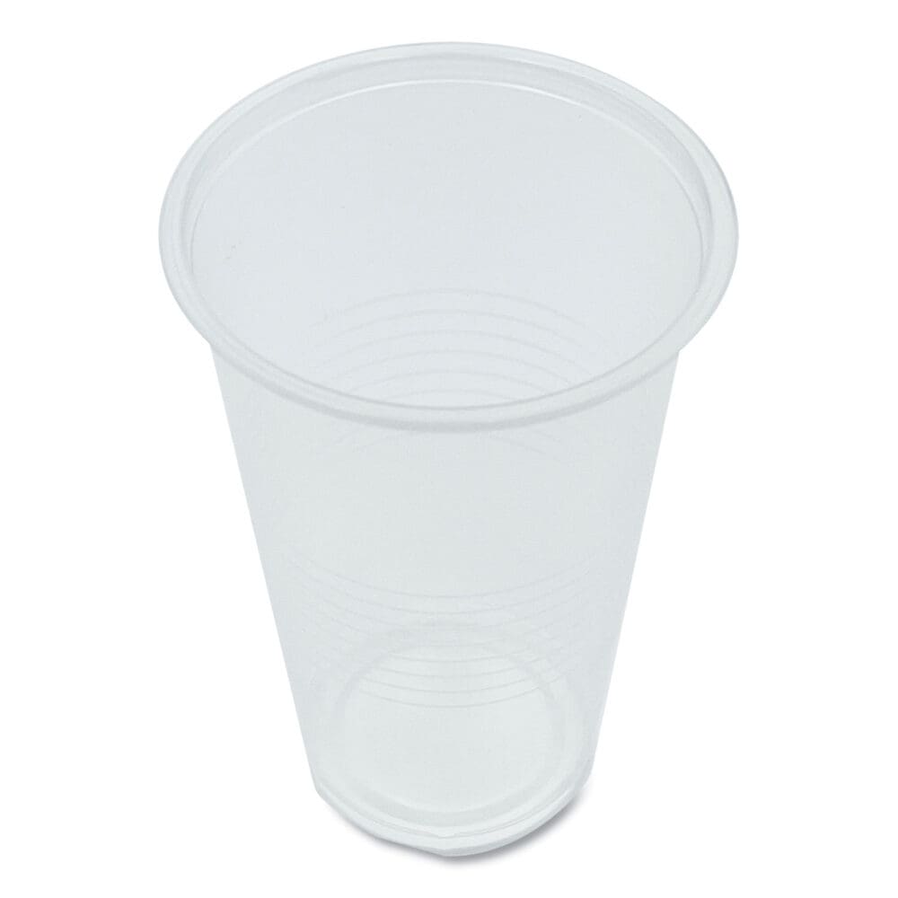 Translucent Plastic Cold Cups, 20 oz, Clear, 1,000/Carton - Image 3