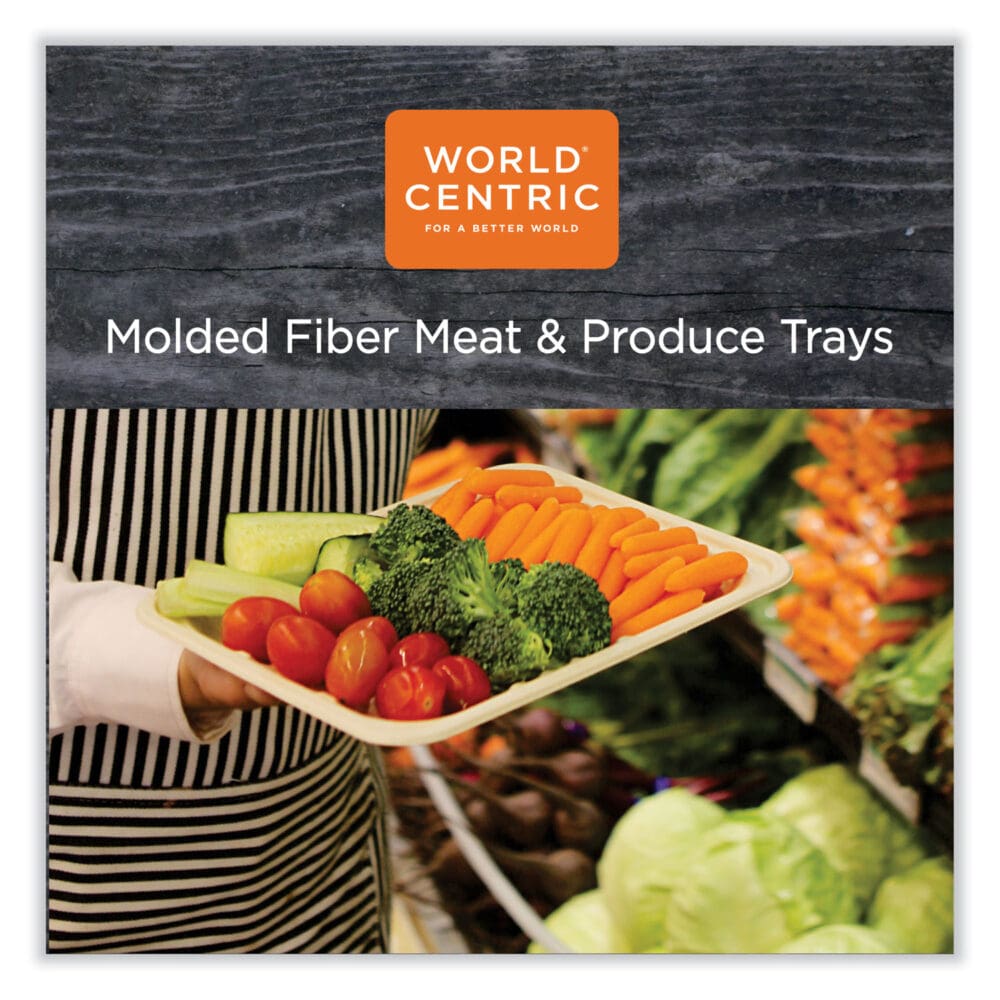 Fiber Trays, 4.8 x 8.3 x 0.7, Natural, Paper, 500/Carton - Image 3