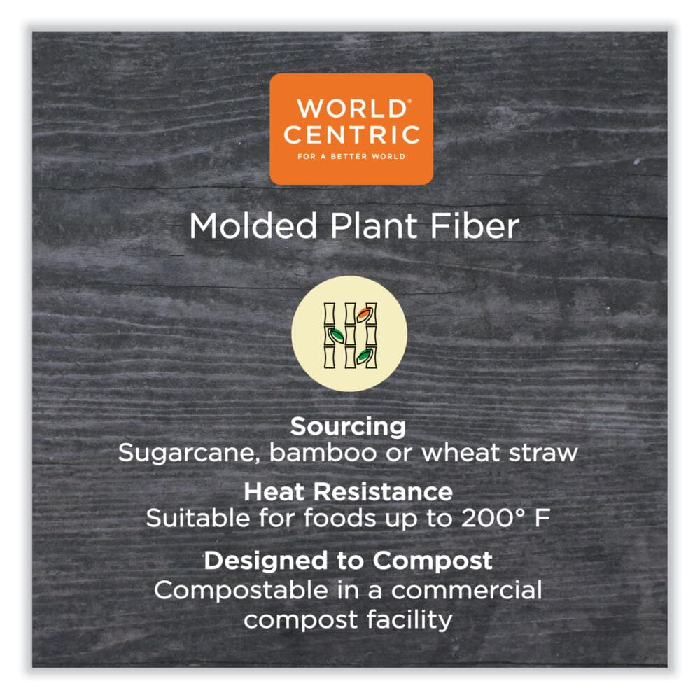 Fiber Bowls, 32 oz, 7.4 x 7.4 x 3.2, Natural, Paper, 500/Carton - Image 3