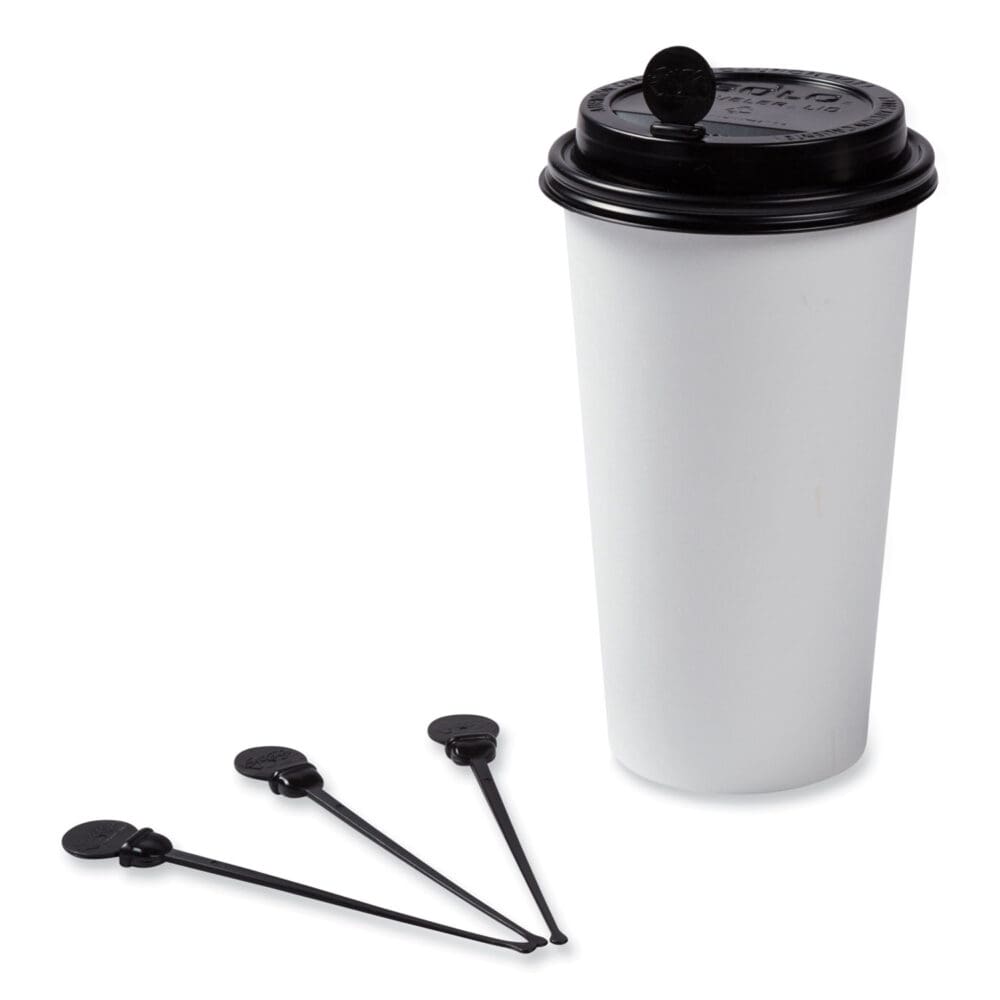 Beverage Plugs, 4.75", Black 2,000/Carton - Image 4