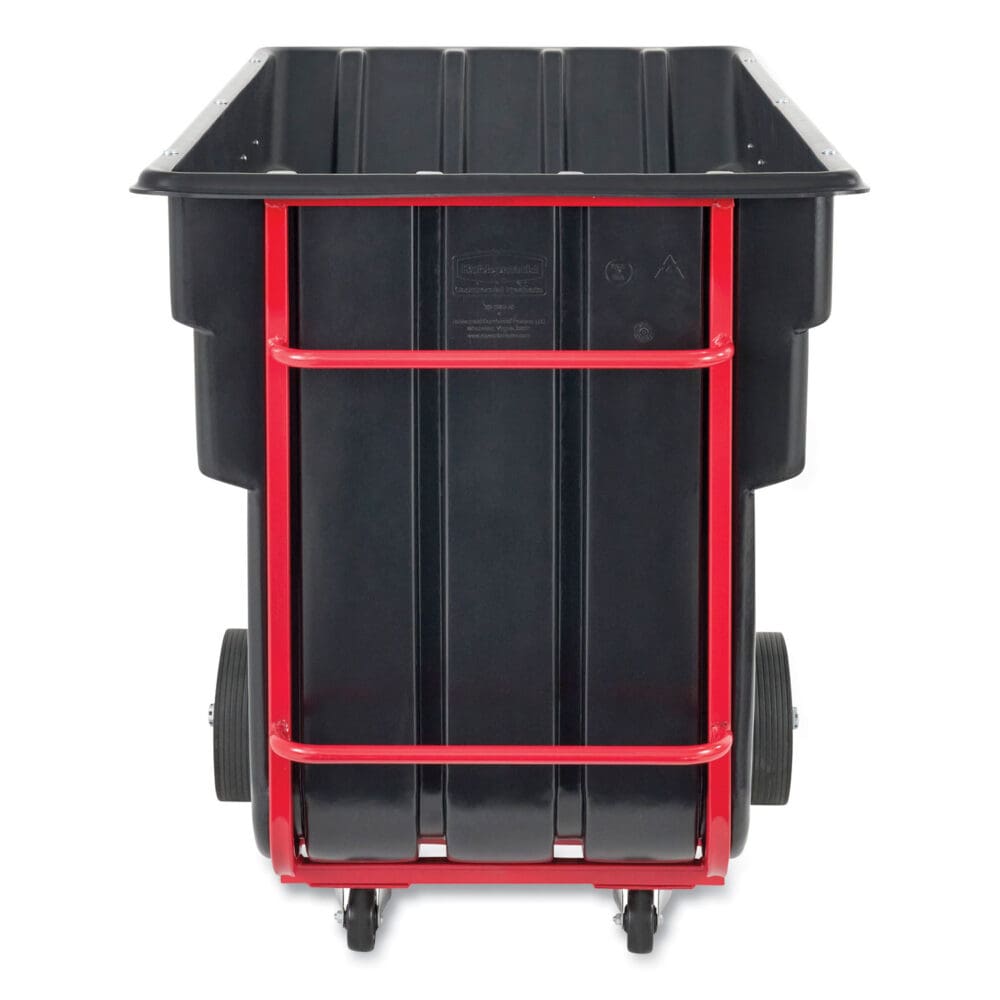 Rotomolded Tilt Truck, 303 gal, 1,200 lb Capacity, Plastic, Black - Image 3