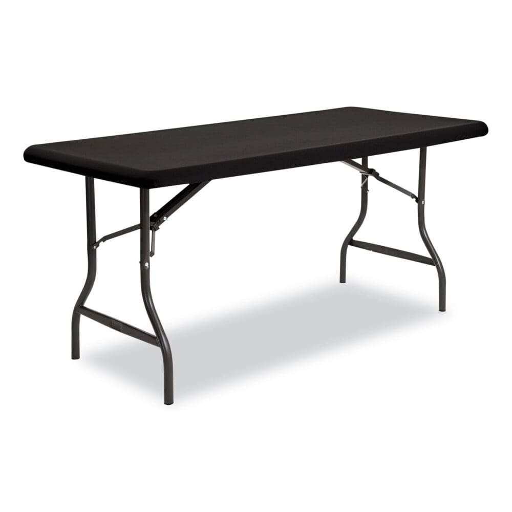 iGear Fabric Table Top Cap Cover, Polyester, 30 x 96, Black - Image 4